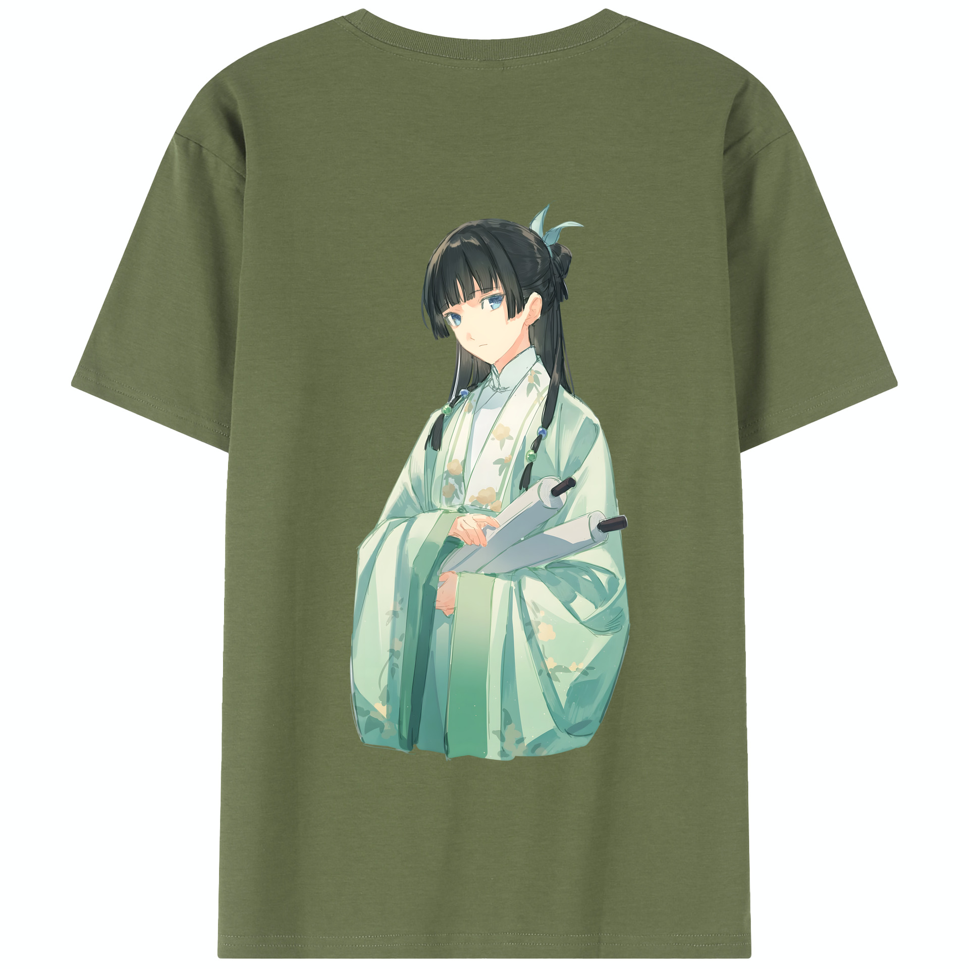 （画像用） 薬屋のひとりごと The Apothecary Diaries 綿100％半袖Tシャツ（背面プリント）